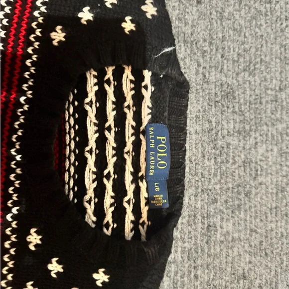 Ralph Lauren Men Winter Sweater. 
Size L. Worn only Twice - Picture 2 of 3